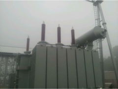 Photo of 126kV Transformer Bushing Installation in Yichang, Hubei Province